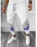 Pantaloni de trening albi conici K154 P20-2.1